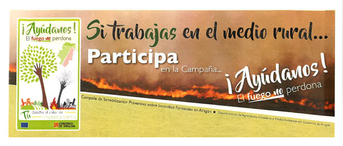 Charla informativa Campaña "Ayúdanos. El fuego no perdona"
