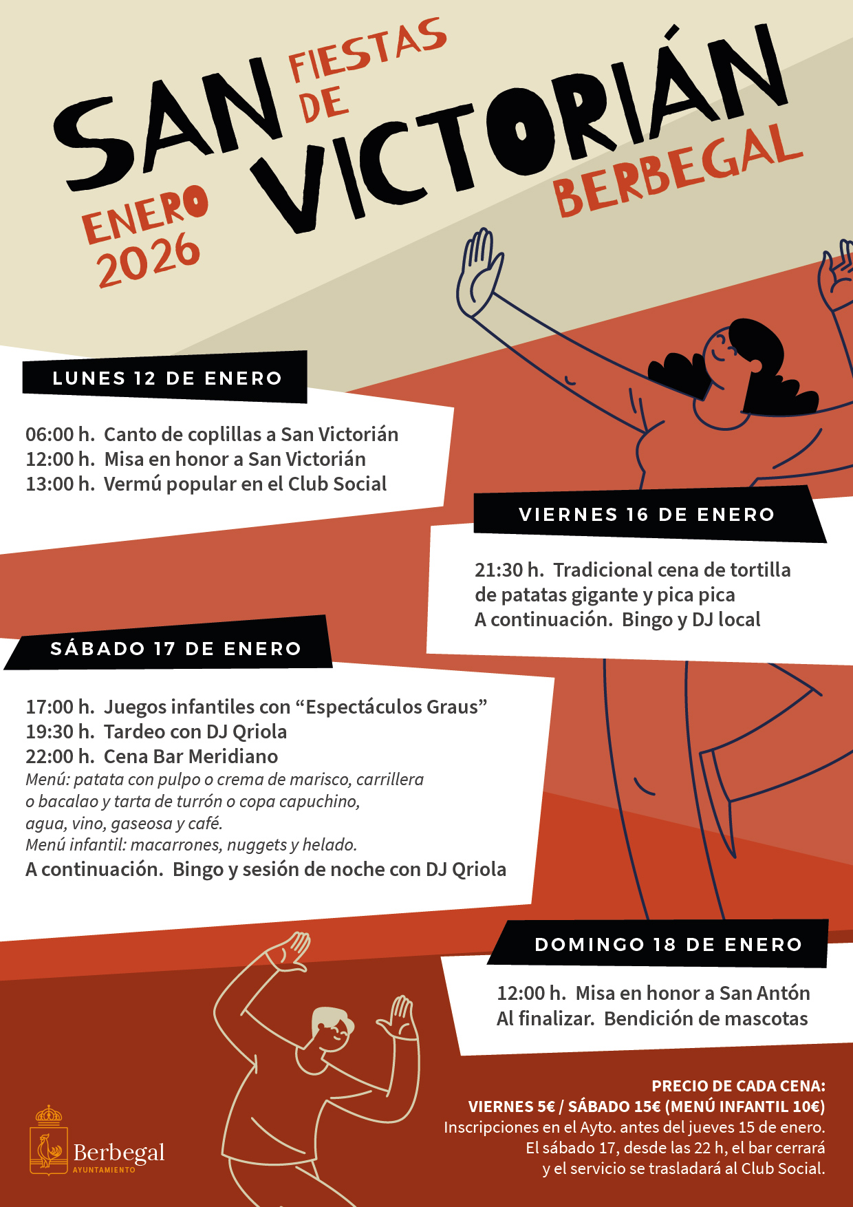 Programa Fiestas de San Victorián 2026 – Berbega