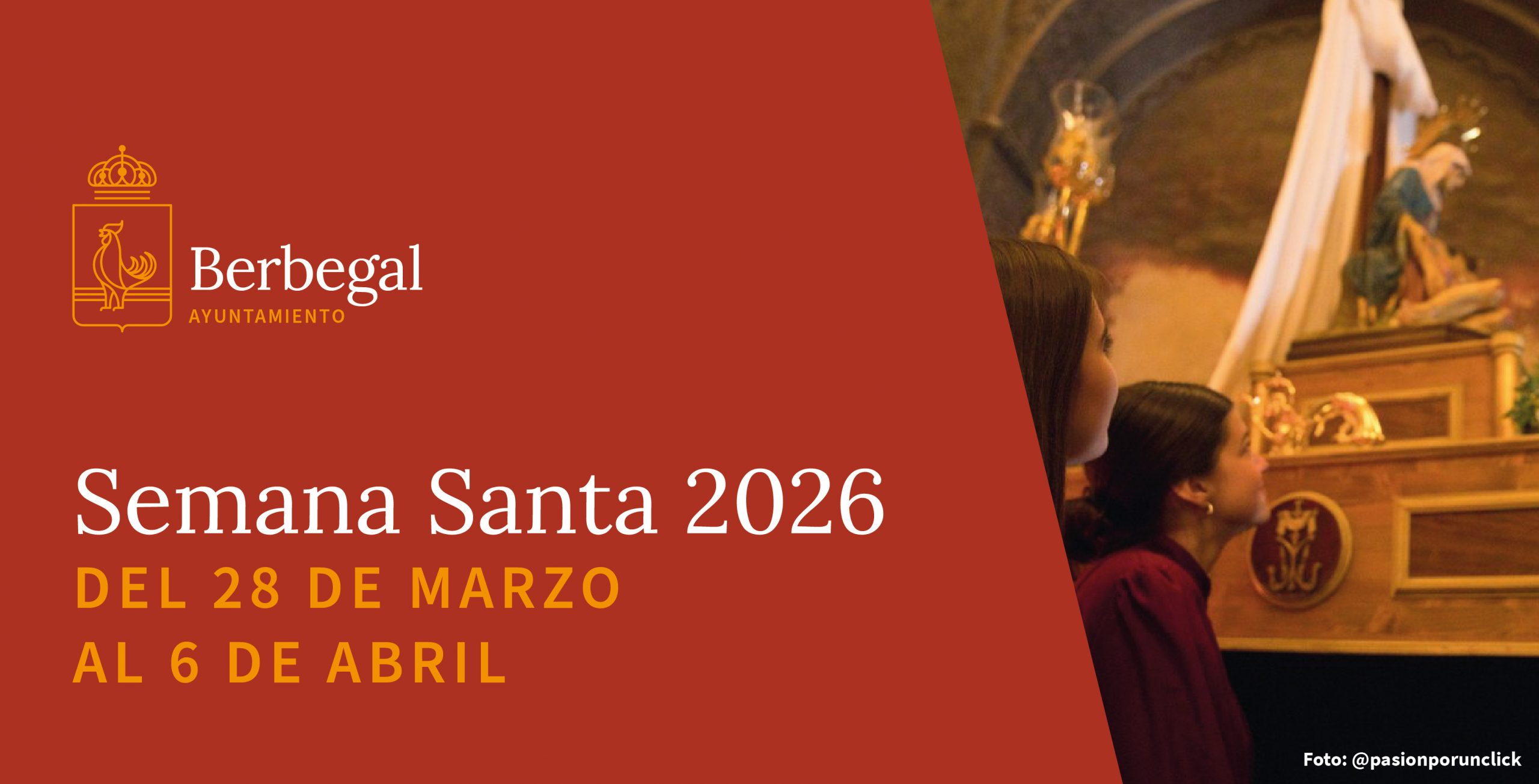 Programa Semana Santa 2026 Berbegal