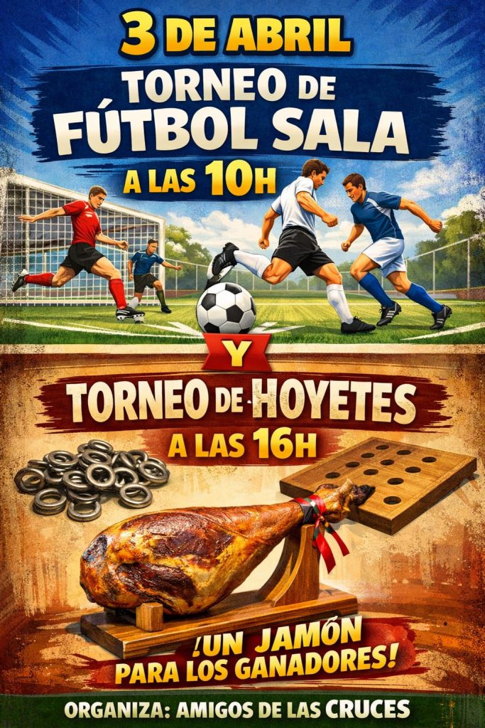 Torneo Futbol Sala y Hoyetes Berbegal 2026