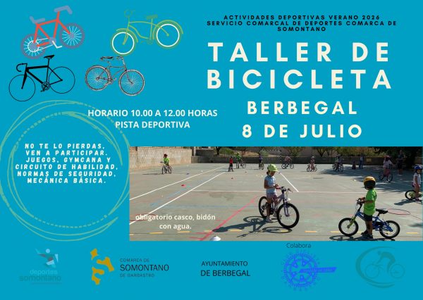 Taller de Bicicleta Berbegal 2026