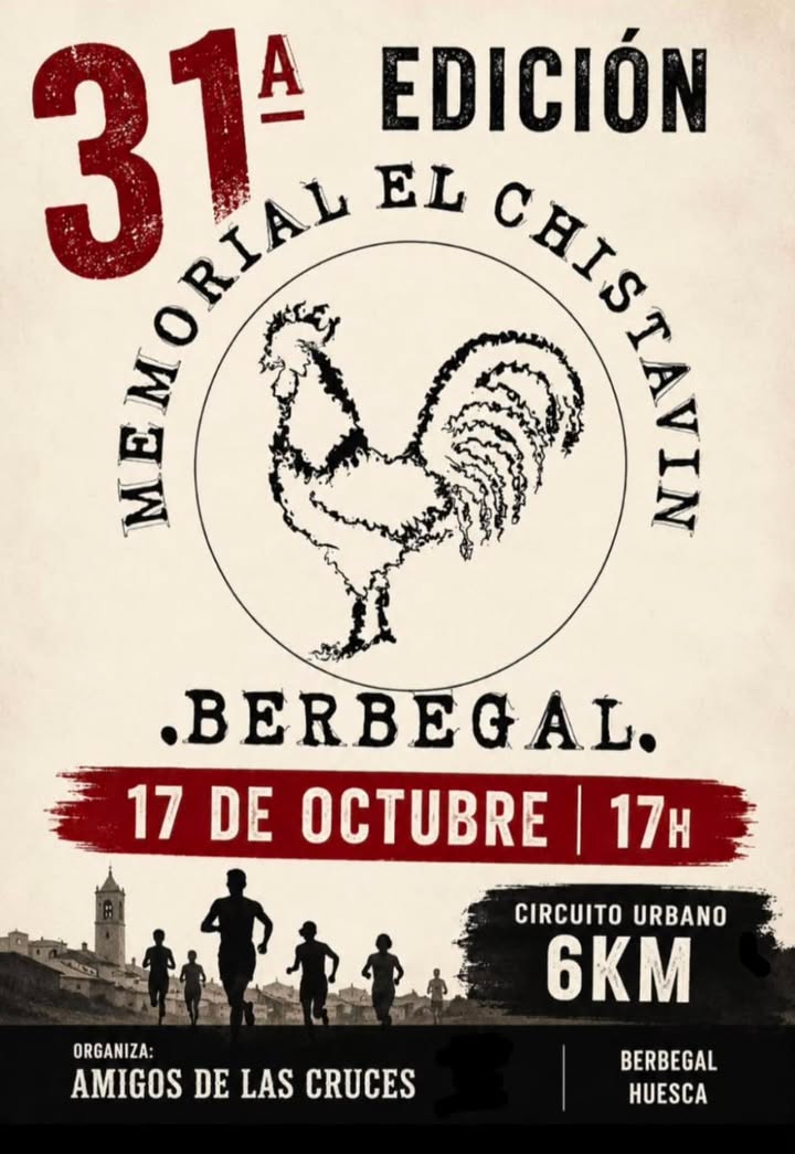 XXXI Memorial El Chistavín cartel