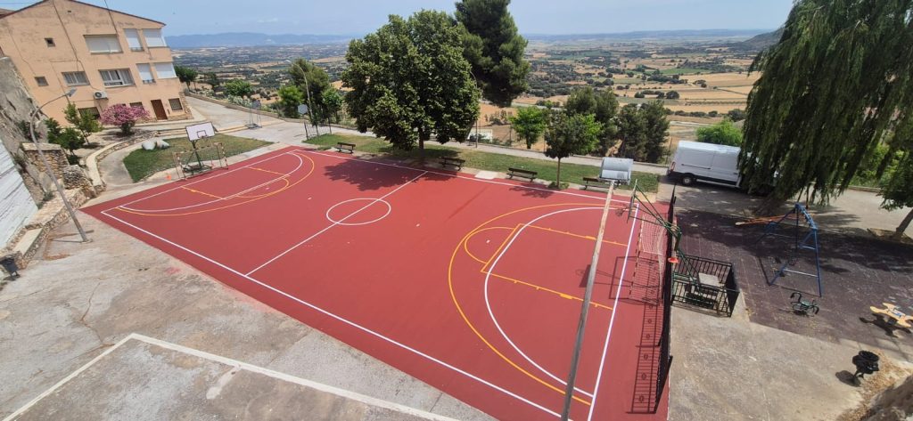 Obras finalizadas Nueva pista parque Berbegal 2026